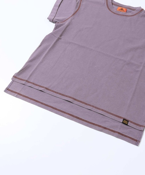 KRIFF MAYER(クリフメイヤー)の「ピグメントショートスリーブT(Tシャツ/カットソー・レディース・ライトグレー/パープル/イエロー/チャコール/グリーン・MEDIUM/LARGE)」の18枚目の写真