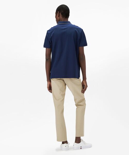 TOMMY HILFIGER（トミーヒルフィガー）の「クレストアイコンポロシャツ（ポロシャツ・メンズ・ホワイト/ネイビー・X-LARGE/SMALL/MEDIUM/LARGE）」の10枚目の写真