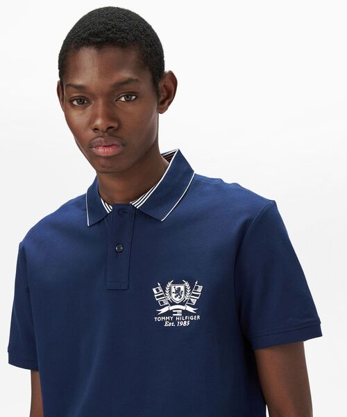 セール】クレストアイコンポロシャツ（ポロシャツ）｜TOMMY HILFIGER