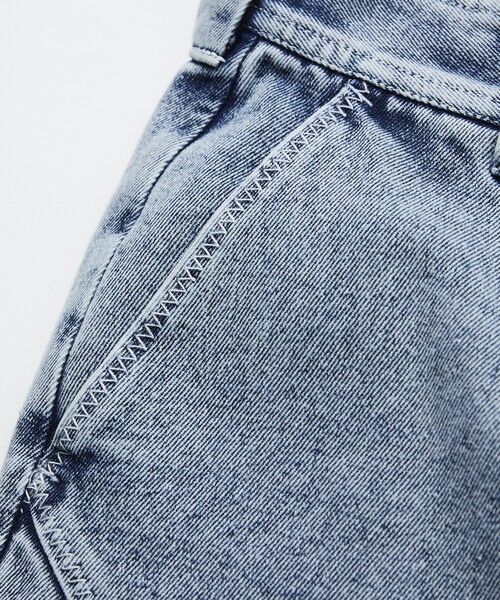 NAUTICA（ノーティカ）の「NAUTICA JEANS CO./ノーティカジーンズ Faded Gizastitch T/C Curve Pants/フェイデッド ギザステッチ コットンポリエステル カーブパンツ（デニムパンツ・メンズ・ネイビー/ブラック・SMALL/MEDIUM/LARGE）」の7枚目の写真