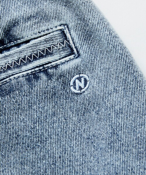 NAUTICA（ノーティカ）の「NAUTICA JEANS CO./ノーティカジーンズ Faded Gizastitch T/C Curve Pants/フェイデッド ギザステッチ コットンポリエステル カーブパンツ（デニムパンツ・メンズ・ネイビー/ブラック・SMALL/MEDIUM/LARGE）」の10枚目の写真