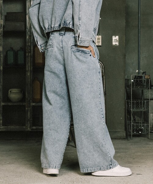 セール】NAUTICA JEANS CO./ノーティカジーンズ Faded Gizastitch T/C