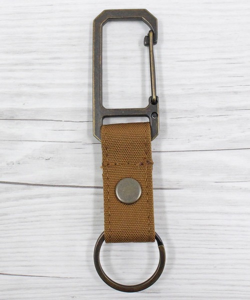 Carhartt(カーハート)の「ナイロンダックキーキーパー Nylon Duck Key Keeper(キーホルダー・メンズ・ブラウン/ブラック/グレー・O/S)」の5枚目の写真