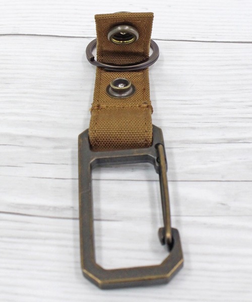 Carhartt(カーハート)の「ナイロンダックキーキーパー Nylon Duck Key Keeper(キーホルダー・メンズ・ブラウン/ブラック/グレー・O/S)」の6枚目の写真
