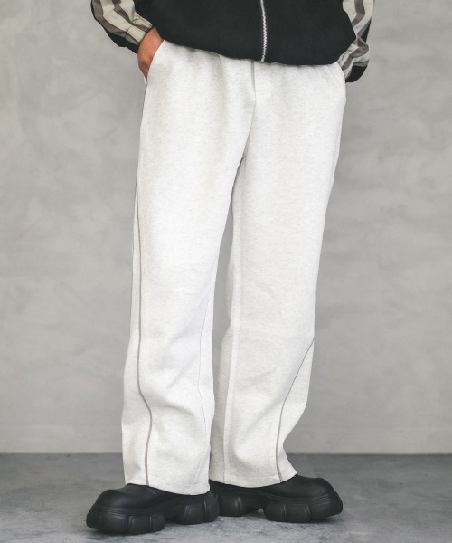Shoowtime(ショウタイム)の「Side piping design sweatpants / パイピングデザインスウェットパンツ(スウェットパンツ・メンズ・ブラック/ヘザーグレー・X-LARGE/LARGE/MEDIUM)」の10枚目の写真