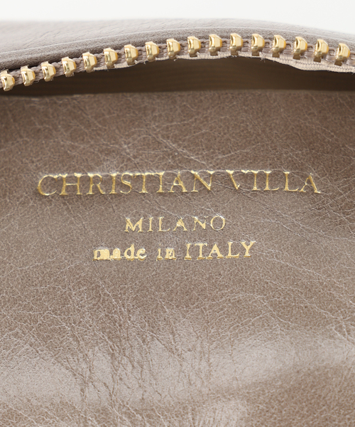 CHRISTIAN VILLA（クリスチャンヴィラ）の「CHRISTIAN VILLA/クリスチャンヴィラ ショルダートートバッグ（ショルダーバッグ・レディース・チャコールグレー/ブラウン・FREE）」の9枚目の写真