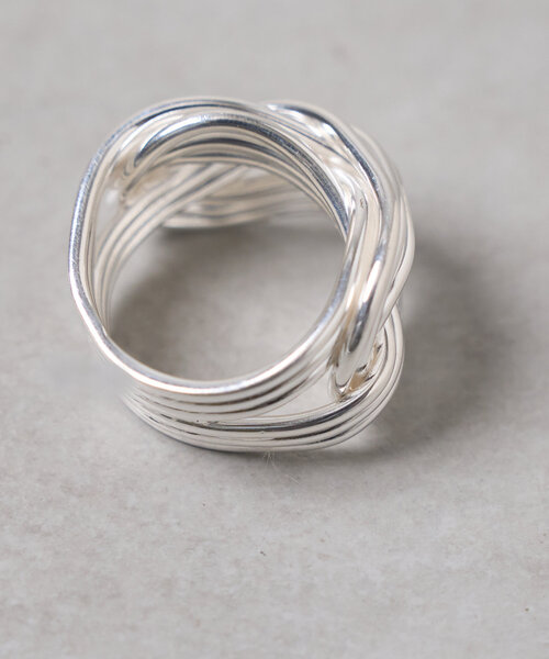 BEARDSLEY（ビアズリー）の「ラインクロスリング（リング・レディース・シルバー・11）」の3枚目の写真