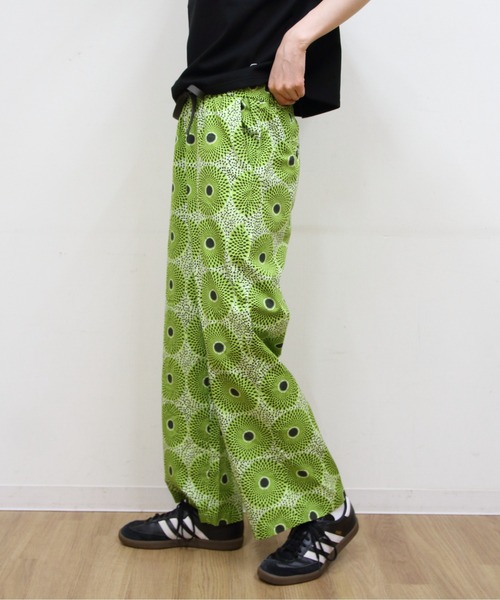 LE GLAZIK ルグラジック　バティック ドローストリングパンツ　36 LE GLAZIK ルグラジック バティック ドローストリングパンツ 36