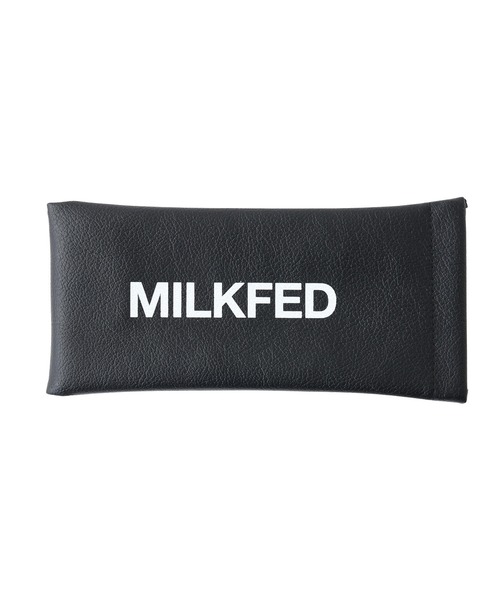 MILKFED.（ミルクフェド）の「MILKFED. LOGO WELLINGTON SUNGLASSES（サングラス・レディース・ライトブルー/ブラック・ONE SIZE）」の14枚目の写真