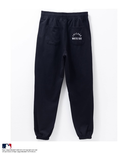 MLB（メジャーリーグベースボール）の「MLB チームロゴ スウエットパンツ（スウェットパンツ・メンズ・スミクロ/ネイビー/グリーン/アッシュグレー/ブラック・M/L/XL）」の6枚目の写真