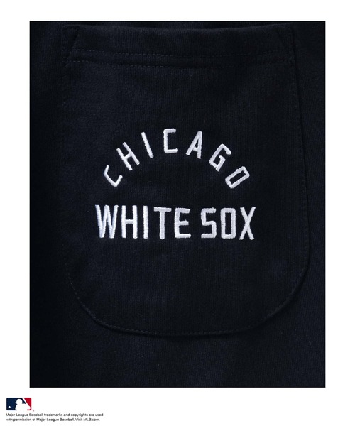 MLB（メジャーリーグベースボール）の「MLB チームロゴ スウエットパンツ（スウェットパンツ・メンズ・スミクロ/ネイビー/グリーン/アッシュグレー/ブラック・M/L/XL）」の8枚目の写真