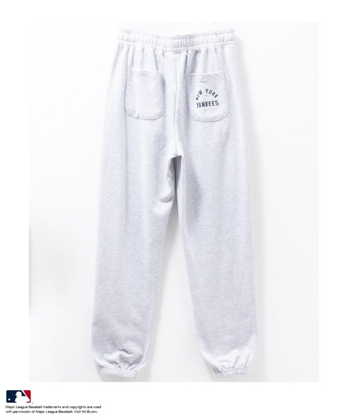 MLB（メジャーリーグベースボール）の「MLB チームロゴ スウエットパンツ（スウェットパンツ・メンズ・スミクロ/ネイビー/グリーン/アッシュグレー/ブラック・M/L/XL）」の16枚目の写真