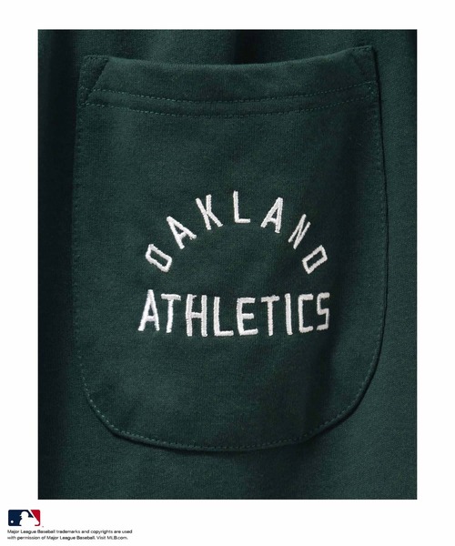 MLB（メジャーリーグベースボール）の「MLB チームロゴ スウエットパンツ（スウェットパンツ・メンズ・スミクロ/ネイビー/グリーン/アッシュグレー/ブラック・M/L/XL）」の21枚目の写真