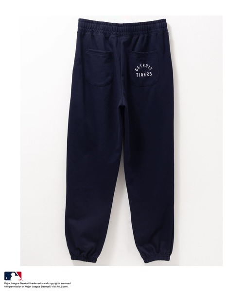 MLB（メジャーリーグベースボール）の「MLB チームロゴ スウエットパンツ（スウェットパンツ・メンズ・スミクロ/ネイビー/グリーン/アッシュグレー/ブラック・M/L/XL）」の22枚目の写真