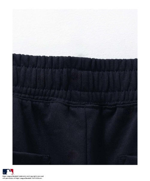 MLB（メジャーリーグベースボール）の「MLB チームロゴ スウエットパンツ（スウェットパンツ・メンズ・スミクロ/ネイビー/グリーン/アッシュグレー/ブラック・M/L/XL）」の11枚目の写真