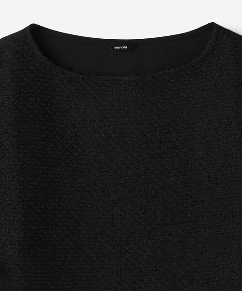 Bshop(ビショップ)の「eunoia | ツイード クロップドベスト WOMEN(ベスト・レディース・ブラック・ONE)」の9枚目の写真