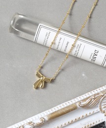 Flowering（フラワーリング）の「【MAGUFIT】ラウンドパヴェ/リボン/メタルマグネットネックレス（ネックレス）」