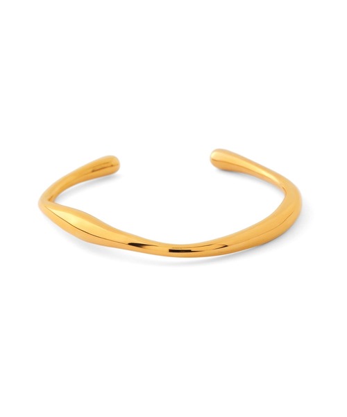 ANEMONE(アネモネ)の「【ステンレス】ニュアンスメタルバングル(バングル/リストバンド・レディース・ゴールド/シルバー・FREE)」の4枚目の写真