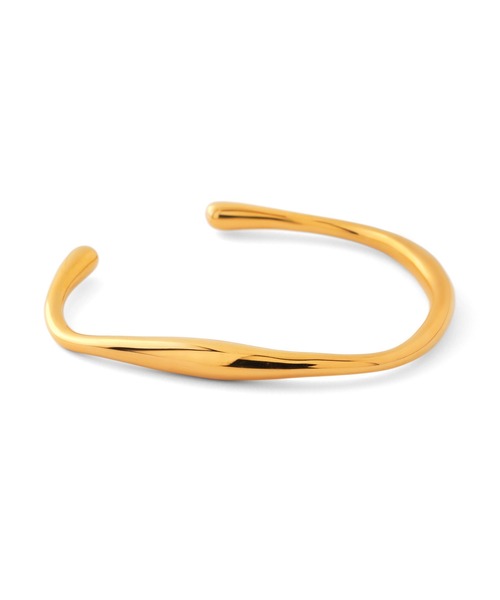 ANEMONE(アネモネ)の「【ステンレス】ニュアンスメタルバングル(バングル/リストバンド・レディース・ゴールド/シルバー・FREE)」の5枚目の写真