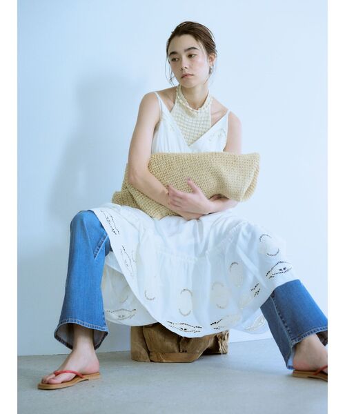 Ungrid(アングリッド)の「雑材ショルダーバッグ(ショルダーバッグ・レディース・グリーン系その他/ベージュ・FREE)」の7枚目の写真