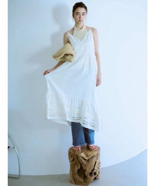 Ungrid(アングリッド)の「雑材ショルダーバッグ(ショルダーバッグ・レディース・グリーン系その他/ベージュ・FREE)」の9枚目の写真