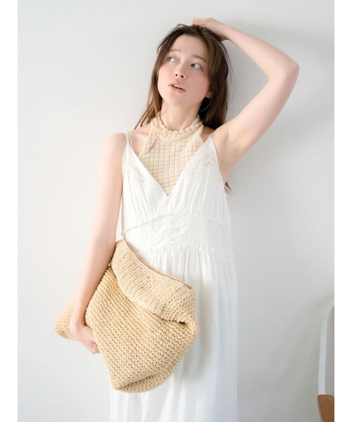 Ungrid(アングリッド)の「雑材ショルダーバッグ(ショルダーバッグ・レディース・グリーン系その他/ベージュ・FREE)」の14枚目の写真