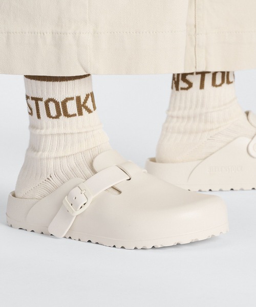BIRKENSTOCK(ビルケンシュトック)の「【公式】ビルケンシュトック Boston/ボストン EVA(サンダル・メンズ・アイボリー・26.5cm【レギュラー幅】/27cm【レギュラー幅】/28cm【レギュラー幅】/28.5cm【レギュラー幅】/26cm【ナロー幅】/23cm【ナロー幅】/24cm【ナロー幅】/25cm【ナロー幅】)」の1枚目の写真