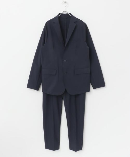 URBAN RESEARCH ROSSO シアサッカー 紺 春夏 スーツ URBAN RESEARCH ROSSO シアサッカー 紺 春夏 スーツ URBAN
