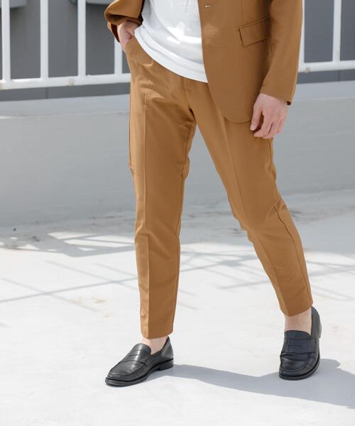 URBAN RESEARCH ROSSO MEN（アーバンリサーチロッソメン）の「『WEB限定』『XLサイズあり』ウォッシャブルドライシアサッカーセットアップ（セットアップ・メンズ・ネイビー/ブラウン/ブラック・X-LARGE/LARGE/MEDIUM/SMALL）」の15枚目の写真