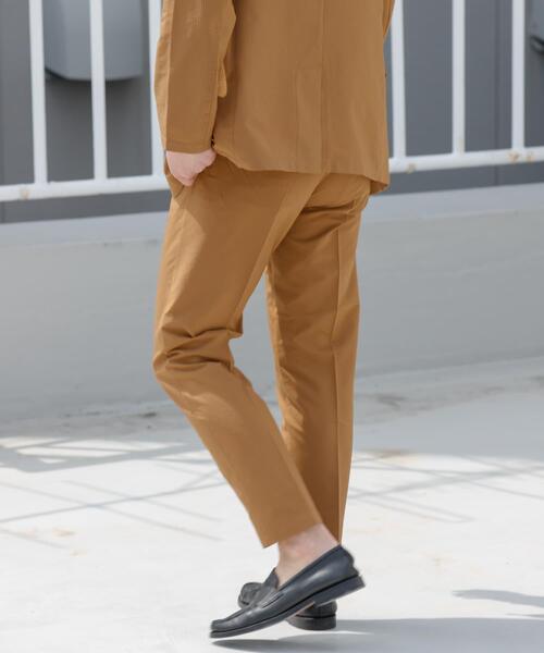 URBAN RESEARCH ROSSO MEN（アーバンリサーチロッソメン）の「『WEB限定』『XLサイズあり』ウォッシャブルドライシアサッカーセットアップ（セットアップ・メンズ・ネイビー/ブラウン/ブラック・X-LARGE/LARGE/MEDIUM/SMALL）」の16枚目の写真