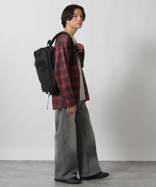 LAKOLE（ラコレ）の「【接触冷感】ダンボールロゴ半袖Ｔ / 284349（Tシャツ/カットソー・メンズ・ホワイト/ライトグレー/グリーン/ブラック/ネイビー/ブラウン・MEDIUM/LARGE/X-LARGE/SMALL）」の21枚目の写真