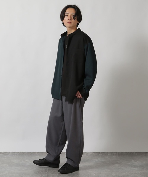 LAKOLE（ラコレ）の「【接触冷感】ダンボールロゴ半袖Ｔ / 284349（Tシャツ/カットソー・メンズ・ホワイト/ライトグレー/グリーン/ブラック/ネイビー/ブラウン・MEDIUM/LARGE/X-LARGE/SMALL）」の19枚目の写真