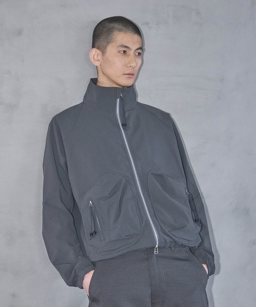 別注 STAND COLLAR ZIP UP JACKET（ブルゾン）｜NVRFRGT（ネヴァー
