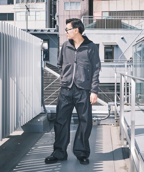 別注 STAND COLLAR ZIP UP JACKET（ブルゾン）｜NVRFRGT（ネヴァー