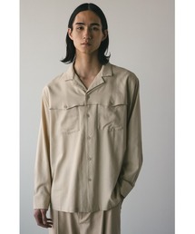 STYLEMIXER（スタイルミキサー）の「リネンミックスシャツジャケット（その他アウター）」