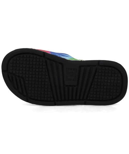 DC SHOES（ディーシーシューズ）の「BOLSA/DCキッズシャワサン(シャワーサンダル）（サンダル・キッズ・ブラウン/レインボー・18cm/19cm/20cm/21cm/22cm/23cm/24cm）」の6枚目の写真