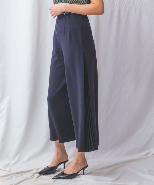 NARACAMICIE】サイドプリーツパンツ（その他パンツ）｜NARACAMICIE