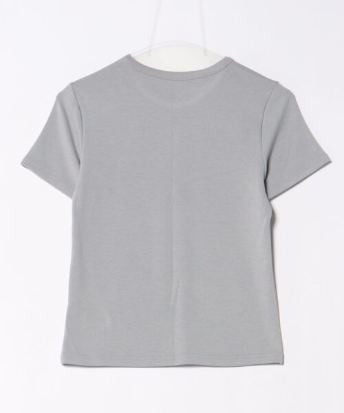 Didot.showroom（ディドット ショールーム）の「【DIDOT.】2サイズ展開｜オリジナルラウンドT（Tシャツ/カットソー・レディース・ブラック/アイボリー/レッド/グレー/ベージュ・S/M）」の6枚目の写真