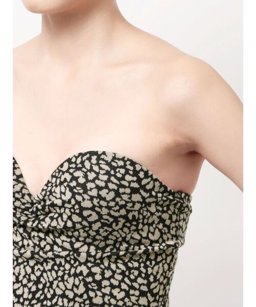 GYDA（ジェイダ）の「leopard printベアビスチェ（チューブトップ・レディース・ブラック・FREE）」の11枚目の写真