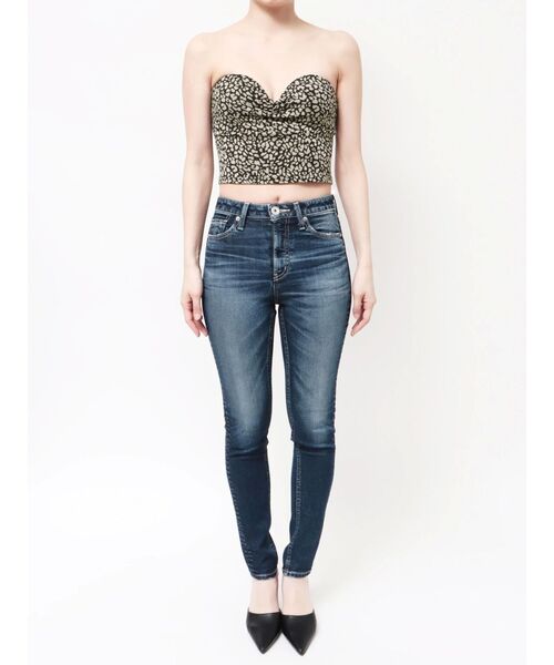 GYDA（ジェイダ）の「leopard printベアビスチェ（チューブトップ・レディース・ブラック・FREE）」の15枚目の写真