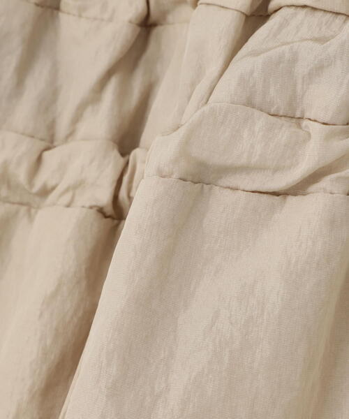 NATURAL BEAUTY BASIC（ナチュラルビューティーベーシック）の「【THINK BEAUTY】【麻亜里さんコラボ】タフタオールインワン（つなぎ/オールインワン・レディース・ベージュ/ネイビー・FREE）」の22枚目の写真