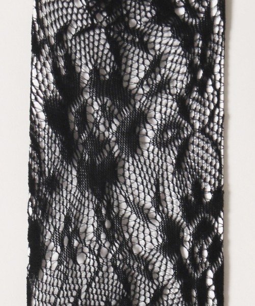 PHILLY（フィリー）の「レースハイソックス（ソックス/靴下・レディース・ホワイト/ブラック・FREE）」の10枚目の写真