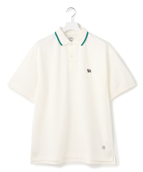 J.PRESS YORK STREET(ジェイプレスヨークストリート)の「【UNISEX】ブルドックワンポイント ポロシャツ(ポロシャツ・メンズ・ホワイト系/ライトグレー系/グレー系/ピンク系/ネイビー系・SMALL/MEDIUM/LARGE)」の9枚目の写真