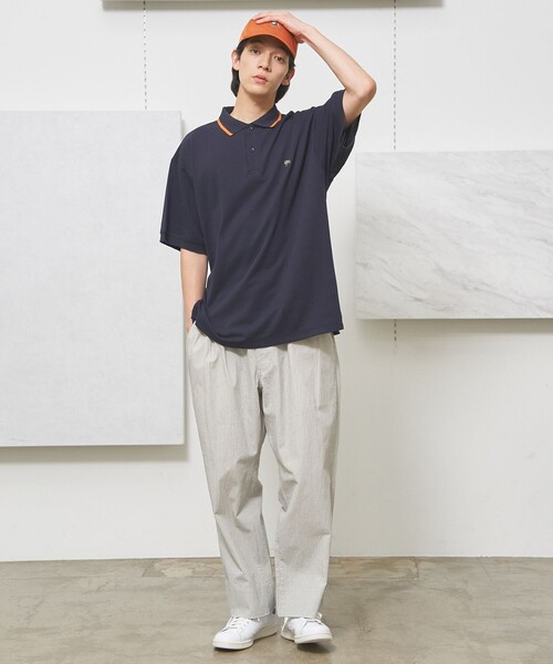 J.PRESS YORK STREET(ジェイプレスヨークストリート)の「【UNISEX】ブルドックワンポイント ポロシャツ(ポロシャツ・メンズ・ホワイト系/ライトグレー系/グレー系/ピンク系/ネイビー系・SMALL/MEDIUM/LARGE)」の14枚目の写真