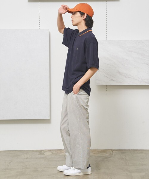 J.PRESS YORK STREET(ジェイプレスヨークストリート)の「【UNISEX】ブルドックワンポイント ポロシャツ(ポロシャツ・メンズ・ホワイト系/ライトグレー系/グレー系/ピンク系/ネイビー系・SMALL/MEDIUM/LARGE)」の15枚目の写真