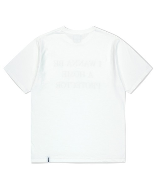 MAHAGRID(マハグリッド)の「『mahagrid/マハグリッド』HOME PROTECTOR TEE /ホームプロテクター 半袖Tシャツ(Tシャツ/カットソー・メンズ・ホワイト/ブラック・M/L)」の5枚目の写真