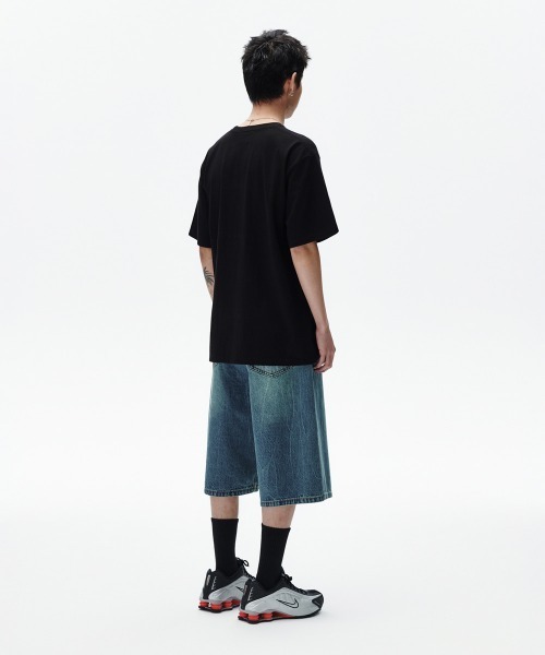 MAHAGRID(マハグリッド)の「『mahagrid/マハグリッド』HOME PROTECTOR TEE /ホームプロテクター 半袖Tシャツ(Tシャツ/カットソー・メンズ・ホワイト/ブラック・M/L)」の8枚目の写真