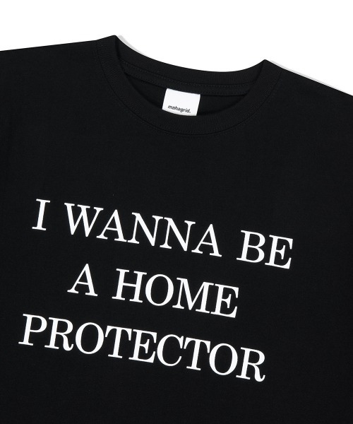 MAHAGRID(マハグリッド)の「『mahagrid/マハグリッド』HOME PROTECTOR TEE /ホームプロテクター 半袖Tシャツ(Tシャツ/カットソー・メンズ・ホワイト/ブラック・M/L)」の10枚目の写真