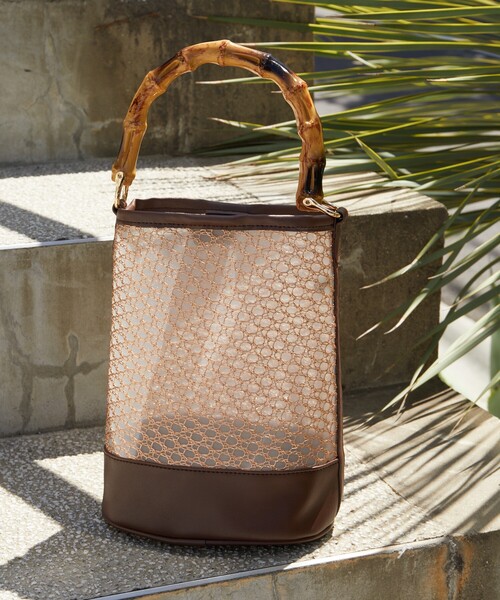メッシュクラシックハンドバッグ MM6 Maison Margiela/ CLASSIC JAPANESE HANDBAG（MESH