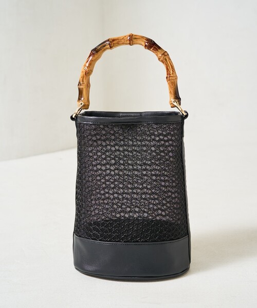 DT★Max Mara★batun バンブーハンドルバッグ 4516045506026-a-